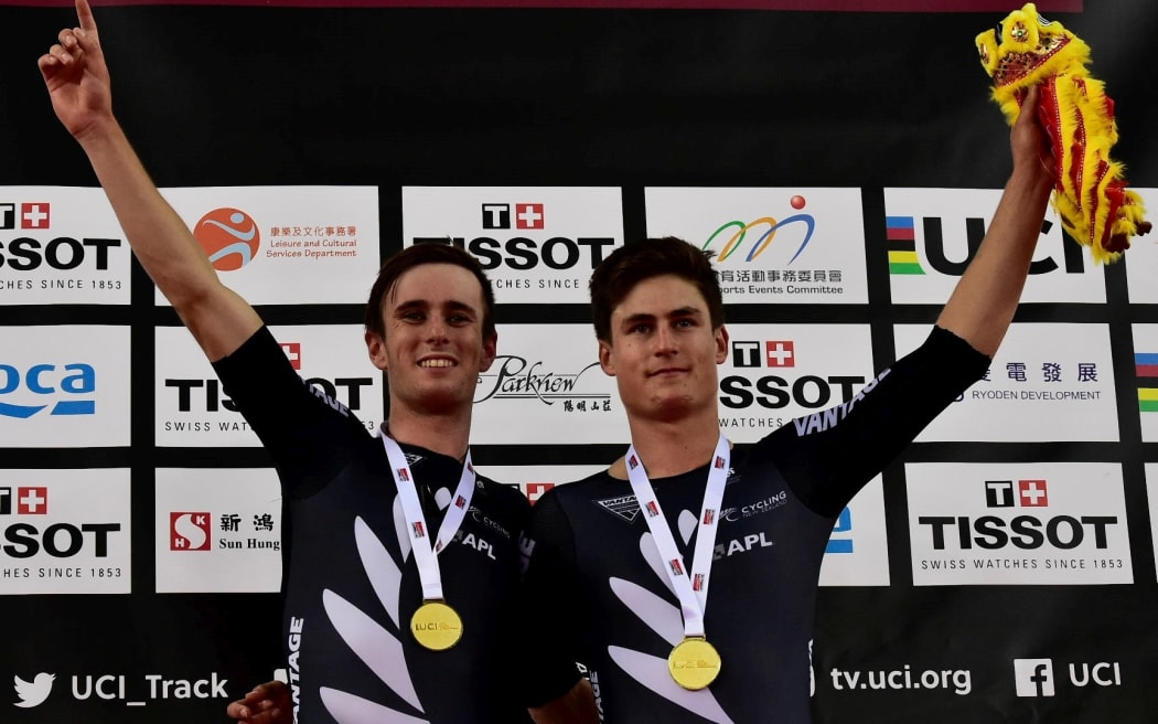 Tom Sexton (L) and Campbell Stewart.