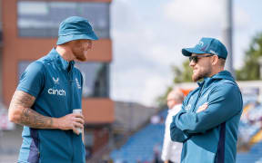 England captain Ben Stokes and coach Brendon McCullum.