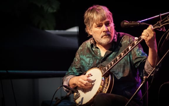 Bela Fleck and Abigail Washburn at WOMAD 2023.