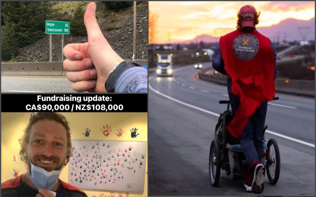 Images that show Jon Nabbs' journey across Canada