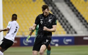 Chris Wood became the All Whites top International Scorer during the 4-0 win over Fiji.