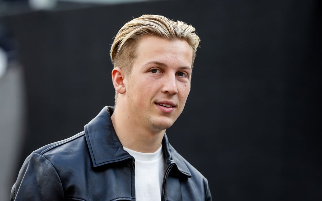 New Zealand motor racing driver Liam Lawson, 2024.
