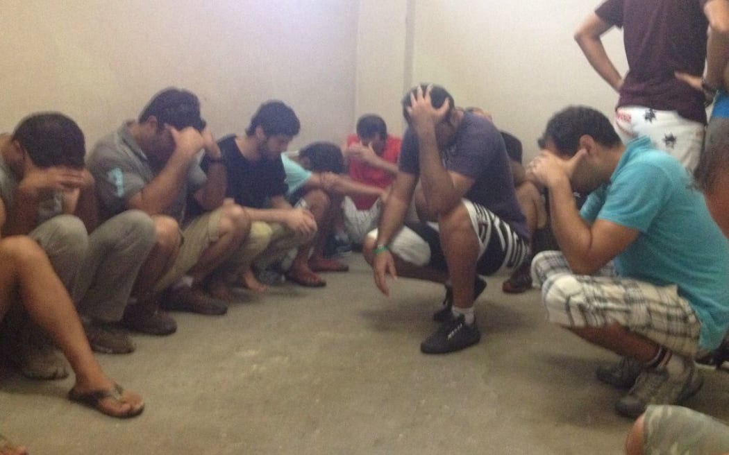 Refugees held in Nauru