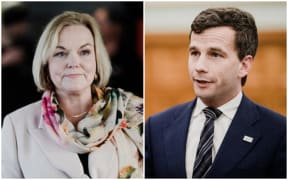 Judith Collins and David Seymour