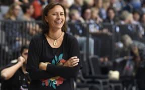 Magic coach Amigene Metcalfe, Claudelands Arena, Hamilton, New Zealand. Sunday, 12 May 2019.