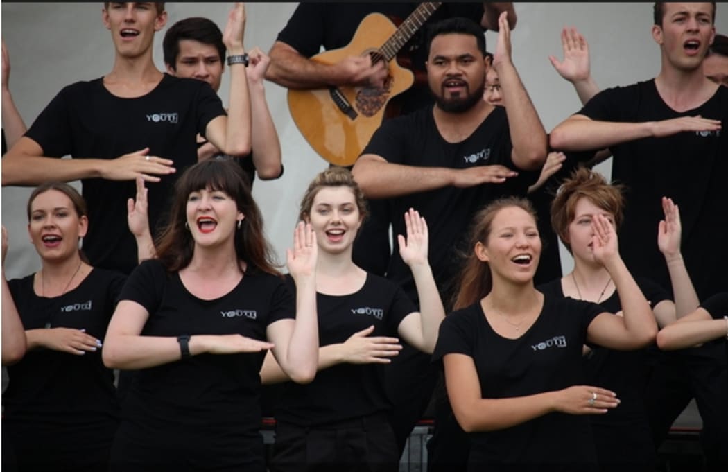 The New Zealand Youth Choir, Waitangi 2016.