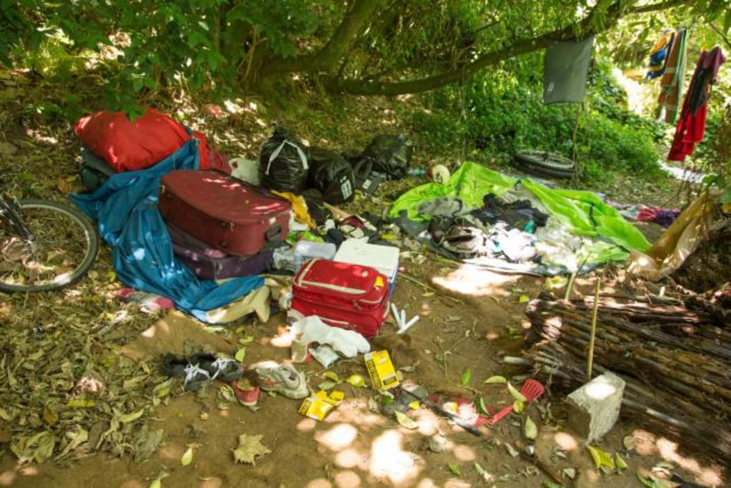 Police want to identify others at the campsite used by Tama Retimana.