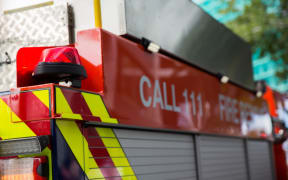 Close up of a fire truck