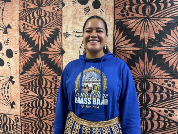 Mia Kami at RNZ Pacific in Auckland New Zealand 2024.