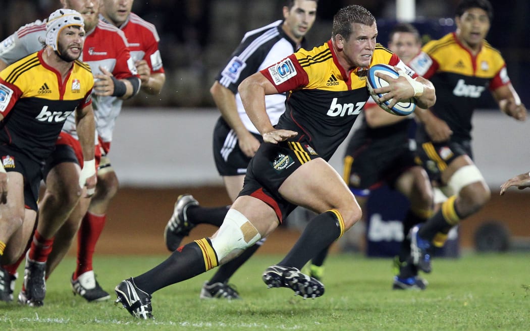 Toby Smith in action for the Chiefs