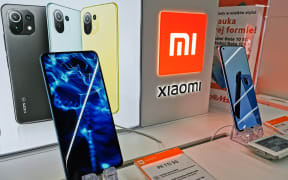 Xiaomi smartphone is photographed in a store in Krakow, Poland on August 26, 2021.  (Photo by Beata Zawrzel/NurPhoto) (Photo by Beata Zawrzel / NurPhoto / NurPhoto via AFP)