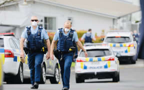 One person in possession of a firearm has been shot by police and is in a serious condition after a chase in  Auckland this morning that ended on Lilac Grove, Hillsborough.