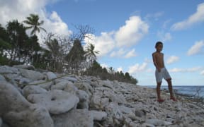 Tuvalu is highly susceptible to rises in sea level brought about by climate change.