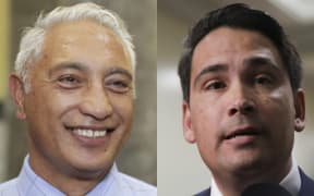 National MP Alfred Ngaro and National Party leader Simon Bridges