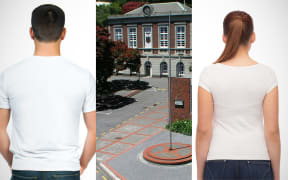 Teenage boy, Wellington College, teenage girl.