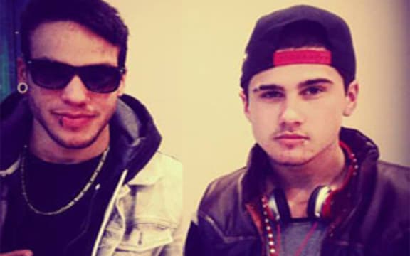 Roast Busters. (LR) Joseph Parker, 18, and Beraiah Hales, 17.
