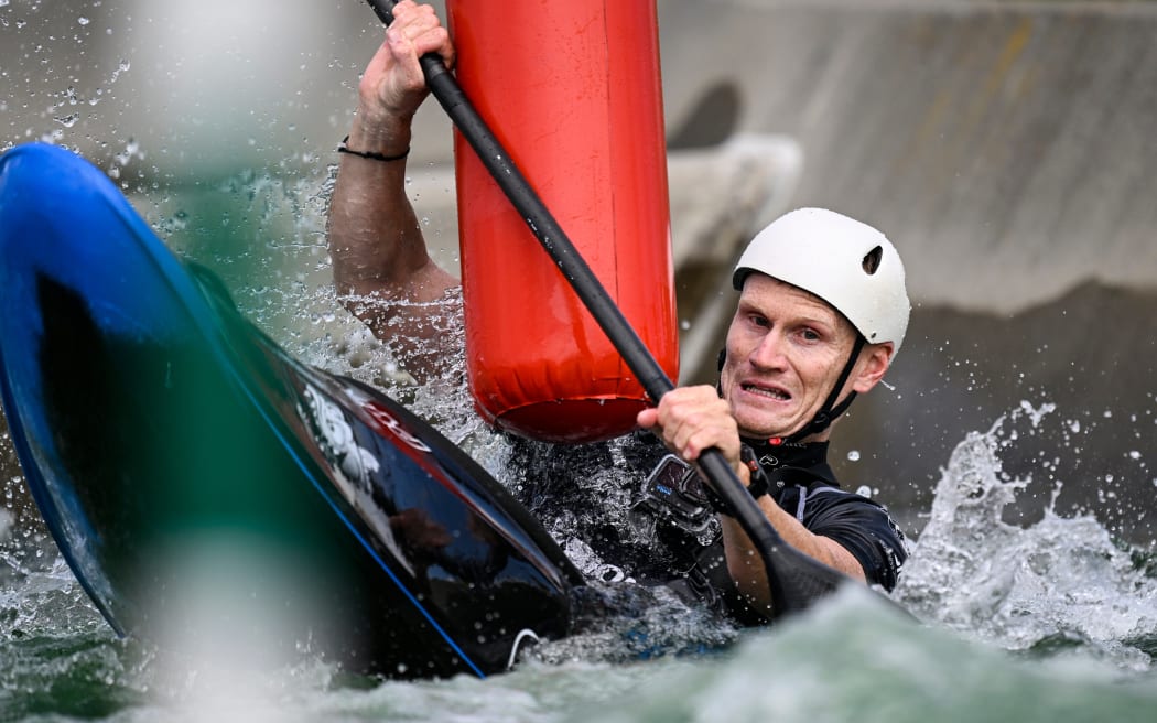 Finn Butcher. New Zealand Canoe Slalom paddler.