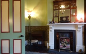 The redeveloped drawing room at Katherine Mansfield's childhood house.