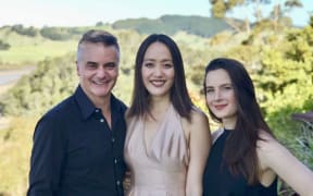 NZTrio's Ashley Brown, Somi Kim and Amalia Hall