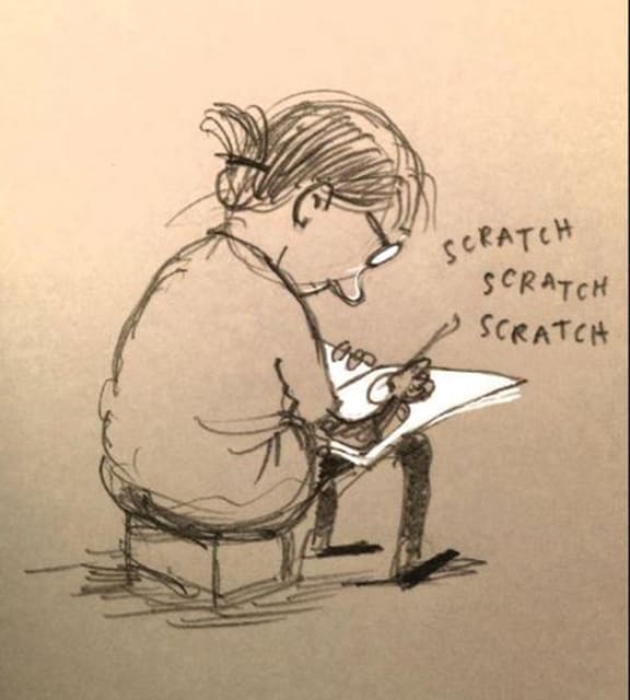 Sharon Murdoch Sketch