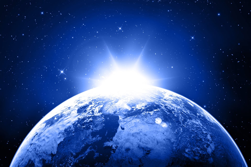 Earth in space
