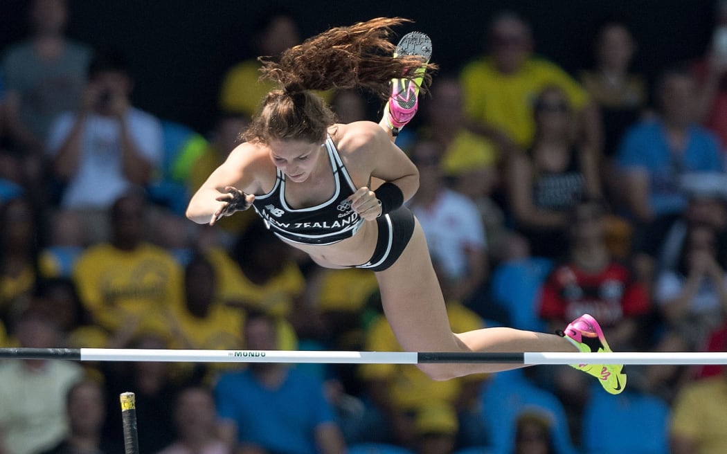 19-year-old pole vaulter Eliza McCartney wins bronze.