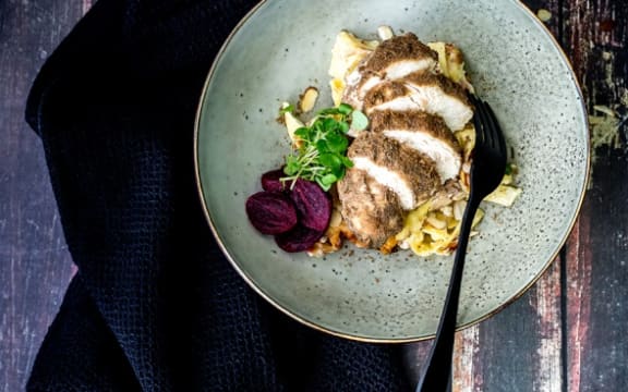 Muscle Fuel has added a 'Chirpy Cricket Chicken' option to their menu for a limited time.