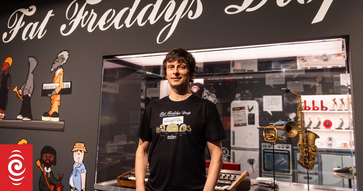 20 years of Fat Freddy's Drop celebrated in new Wellington exhibition | RNZ