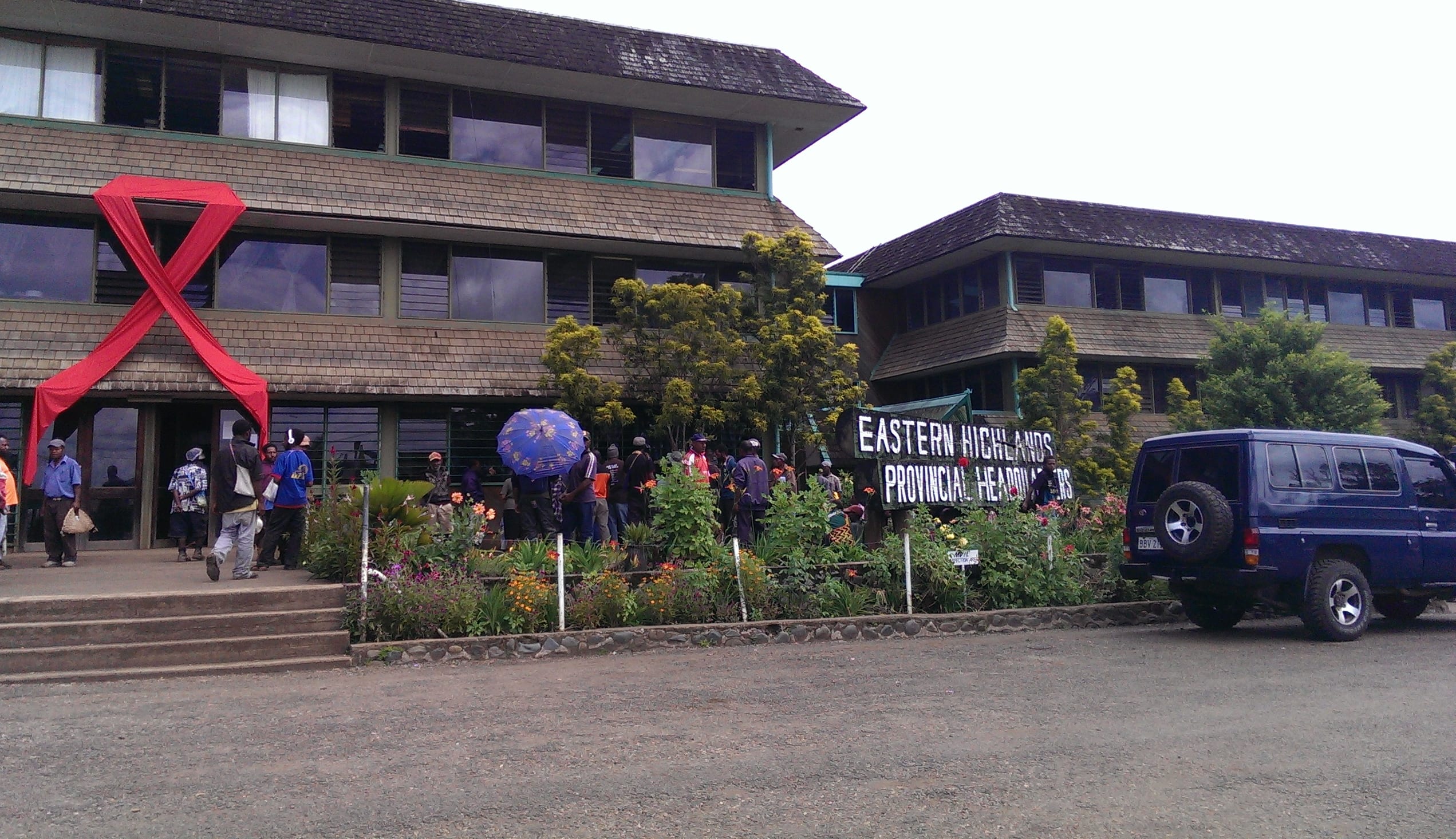 Eastern Highlands Provincial Headquarters, Goroka, Papua New Guinea.