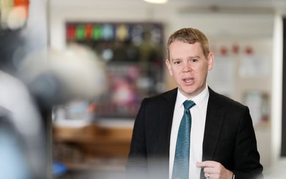 Chris Hipkins announced the Labour Party's education policy at an early childhood education centre in Porirua on 15 September 2020.