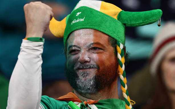 In photos: The fans and the craic - All Blacks v Ireland at the Rugby ...