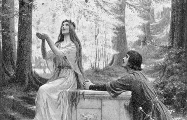 Edmund Blair Leighton - Pelléas et Mélisande
