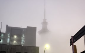 Fog in Auckland caused travel disruptions to planes and ferries on 18 July 2024.