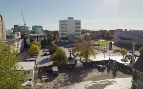 Cathedral Square Christchurch in 2025.