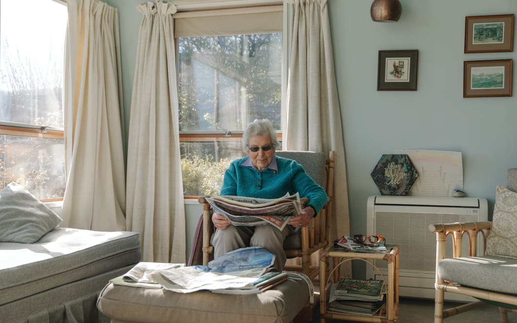 After the earthquake in 2016, Jill’s concerned family organised a helicopter to get her out, but she didn’t want to leave Kaikōura. “The earthquake in 2016 was awful. I was watching TV and it went funny and I thought, ‘What’s wrong with it?’ Suddenly I realised the whole house was shaking. I rushed and sat on the seat outside and a neighbour came to check on me, but I refused to leave.”