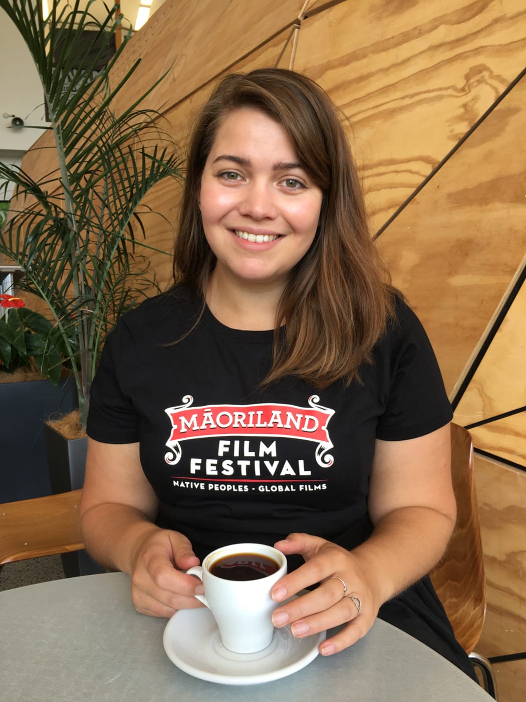 Maoriland Film Festival coordinator Madeleine de Young