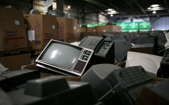 recycling plant with tvs