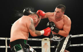 New Zealand heavyweight boxer Joseph Parker v Andy Ruiz Jr.WBO World Heavyweight Title.
