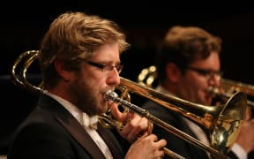 NZSO principal trombonist David Bremner.