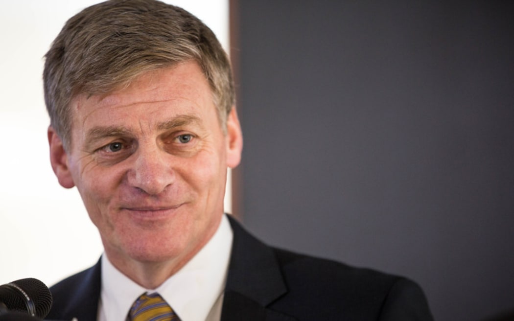 Bill English announcing surplus, Oct 2015