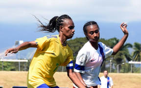 Captain Laydah Samani scored both goals for Solomon Islands.