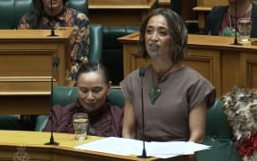 Parliament has been temporarily suspended after a haka broke out in the public gallery following Te Pāti Māori MP Oriini Kaipara's maiden speech.