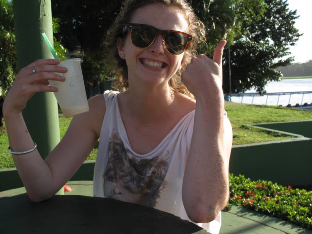 Hilary Beattie in Costa Rica: Drinking is eating, right?