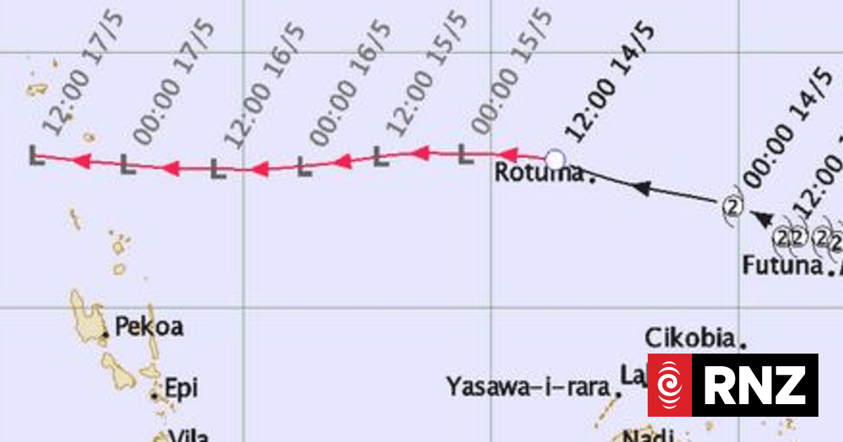 Cyclone Ella passes Rotuma and weakens | RNZ News