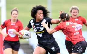 Kiwi Ferns player Teuila Fotu-Moala.