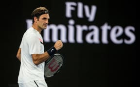 Swiss tennis star Roger Federer