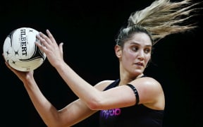 Silver Ferns goal shooter Te Paea Selby-Rickit