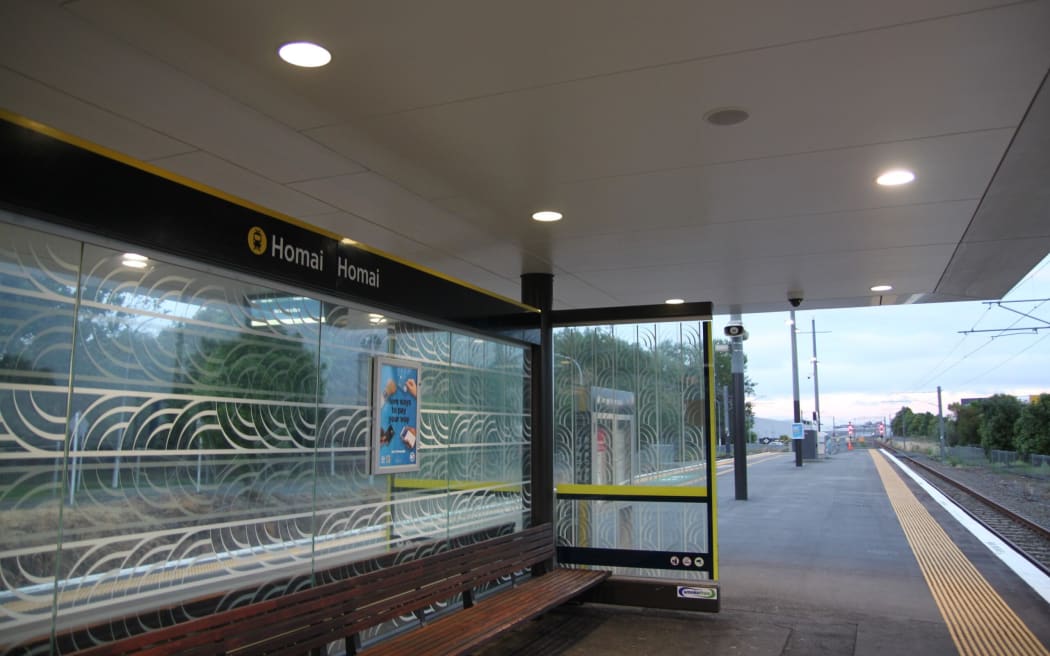 Homai Train Station in Wiri will reopen when train services return on 28 January.