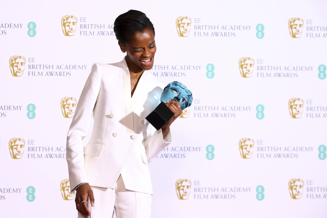 Letitia Wright won the Rising Star award for her role in Black Panther.