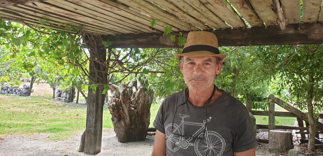 Hamish Jardine, owner and winemaker of Crab Farm Winery in Napier.